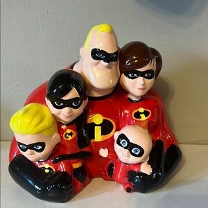 Incredible Family Figurine Set - Red and Black